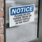 Signmission Please Do Not Throw Trash Or Paper Towels, 10 in W x Rectangle, Vinyl Decal OS-2PACK-NS-D-710-L-17427 - alternate 5